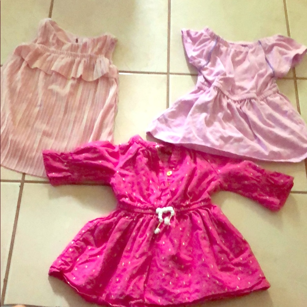 3 size 12 month dresses